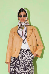 GIACCA BOXY IN RAFIA