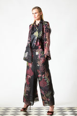PANTALONE ORGANZA A PALAZZO
