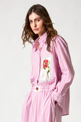 CAMICIA CON PATCH ERBOLARIUM