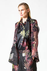 BLAZER IN ORGANZA DI SETA