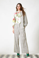 PANTALONE IN POPELINE STAMPATO