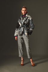 GIACCA IMBOTTITA STAMPATA