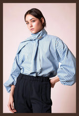 Camicia con fiocco