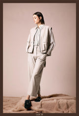 Camicia regency con cristalli