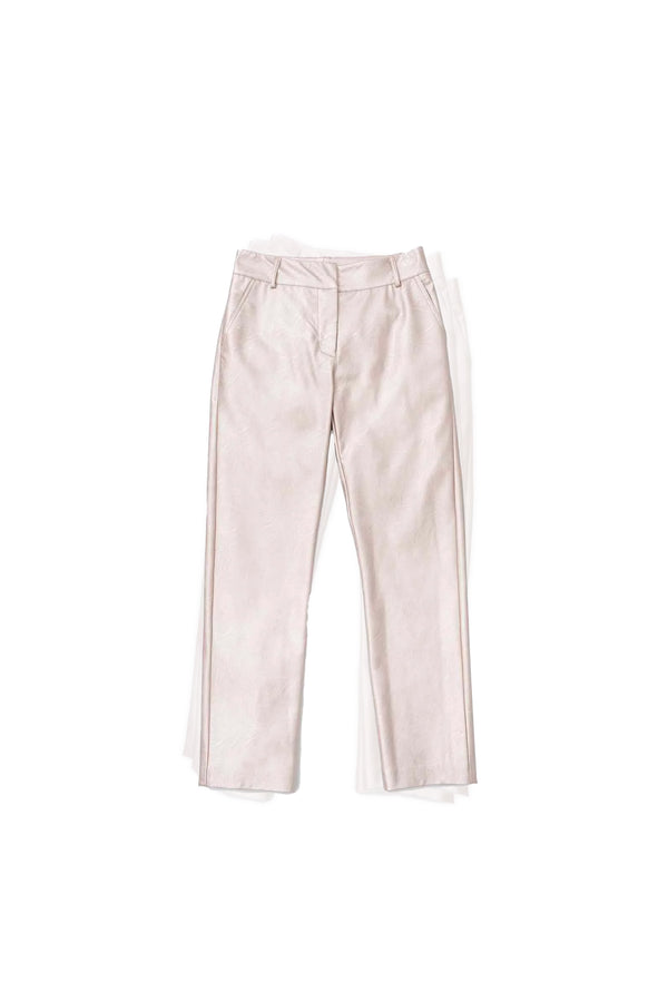 PANTALONE SLIM IN ECOPELLE