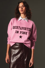 FELPA GIROCOLLO PINK