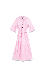 POLO LONG DRESS CON CINTURA