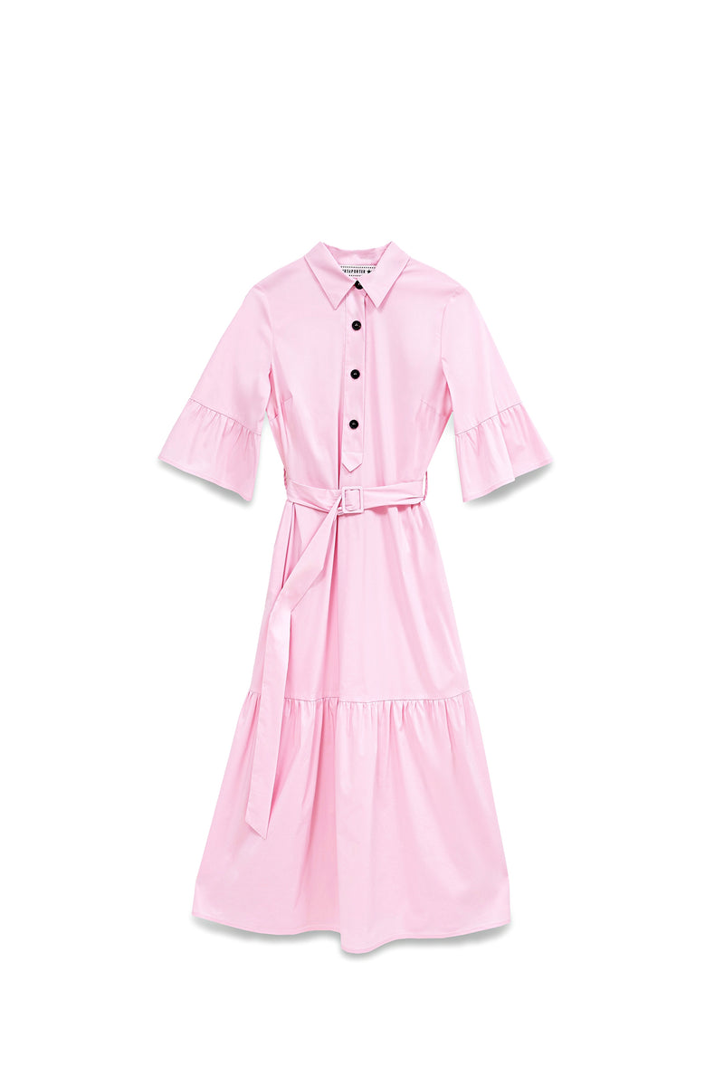 POLO LONG DRESS CON CINTURA