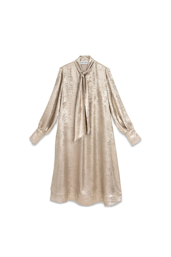 ABITO MIDI CHIFFON LUREX
