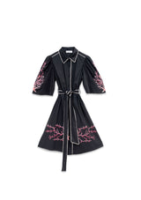 ABITO AMALFI RICAMO CORALLI