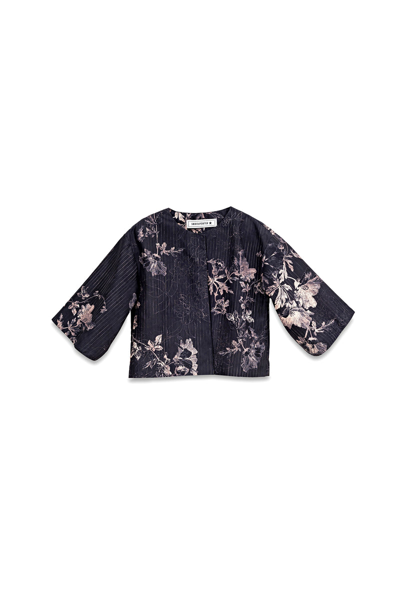 Giacca Cropped Stampata
