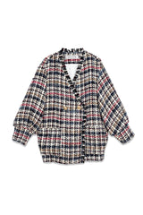 GIACCA MANICHE BALL IN TWEED