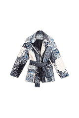 GIACCA IMBOTTITA STAMPATA