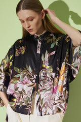 CAMICIA OVER IN SETA
