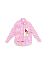 CAMICIA CON PATCH ERBOLARIUM