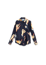 Camicia maschile stampata