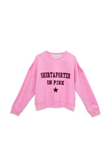 FELPA GIROCOLLO PINK
