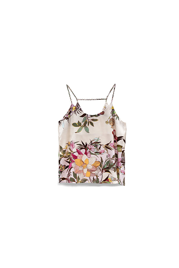 TOP LINGERIE IN SETA