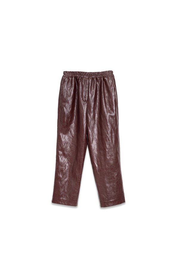 PANT IN PELLE VEGAN