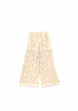 PANTALONE LARGO GUIPURE
