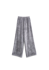 Pantalone con elastico in velluto