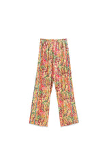 Pantalone largo con piping